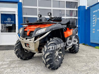 Квадроцикл CFMOTO X8 оранжевый с пробегом в Азимут 66